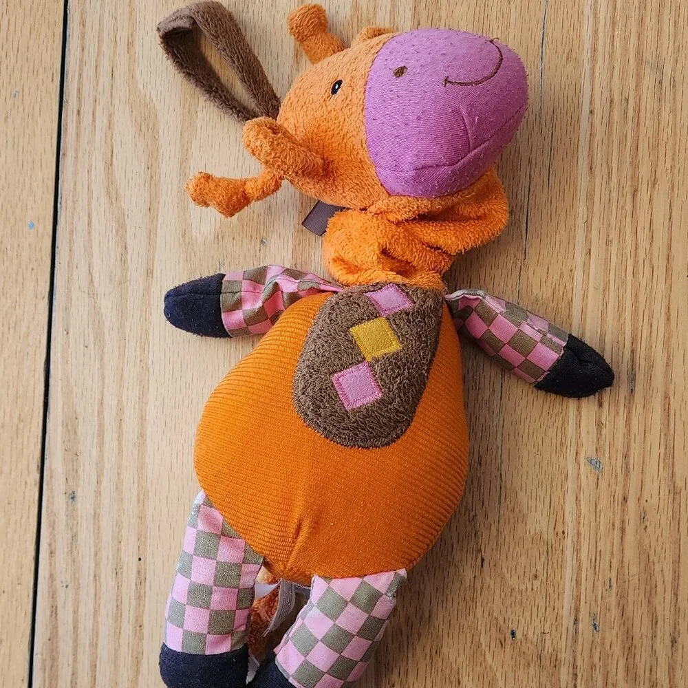 Parents Giraffe Baby Rattle Toy